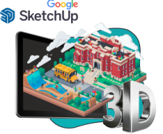 Google SketchUp - Школа программирования для детей, компьютерные курсы для школьников, начинающих и подростков - KIBERone г. Казань