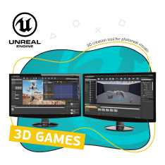 Unreal Engine 4. Игровой движок - КИБЕРшкола программирования для детей, компьютерные курсы для школьников, начинающих и подростков - KIBERone г. Казань