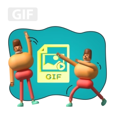 Gif-анимация - КИБЕРшкола программирования для детей, компьютерные курсы для школьников, начинающих и подростков - KIBERone г. Казань