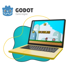Godot. Основа создания легендарных игр - КИБЕРшкола программирования для детей, компьютерные курсы для школьников, начинающих и подростков - KIBERone г. Казань