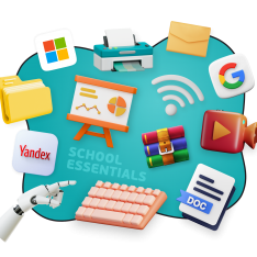 Цифровая база для школьника - КИБЕРшкола программирования для детей, компьютерные курсы для школьников, начинающих и подростков - KIBERone г. Казань