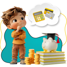 Финансовый интеллект вместе KIBERone - КИБЕРшкола программирования для детей, компьютерные курсы для школьников, начинающих и подростков - KIBERone г. Казань