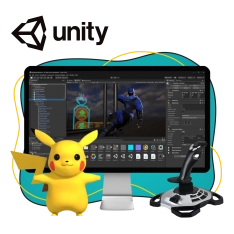 Мир игр на Unity 2D на популярном движке + AI-помощники - КИБЕРшкола программирования для детей, компьютерные курсы для школьников, начинающих и подростков - KIBERone г. Казань