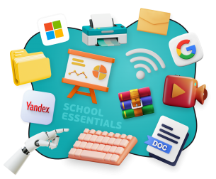 Цифровая база для школьника - КИБЕРшкола программирования для детей, компьютерные курсы для школьников, начинающих и подростков - KIBERone г. Казань