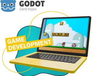 Godot.  Основа создания легендарных игр - КИБЕРшкола программирования для детей, компьютерные курсы для школьников, начинающих и подростков - KIBERone г. Казань